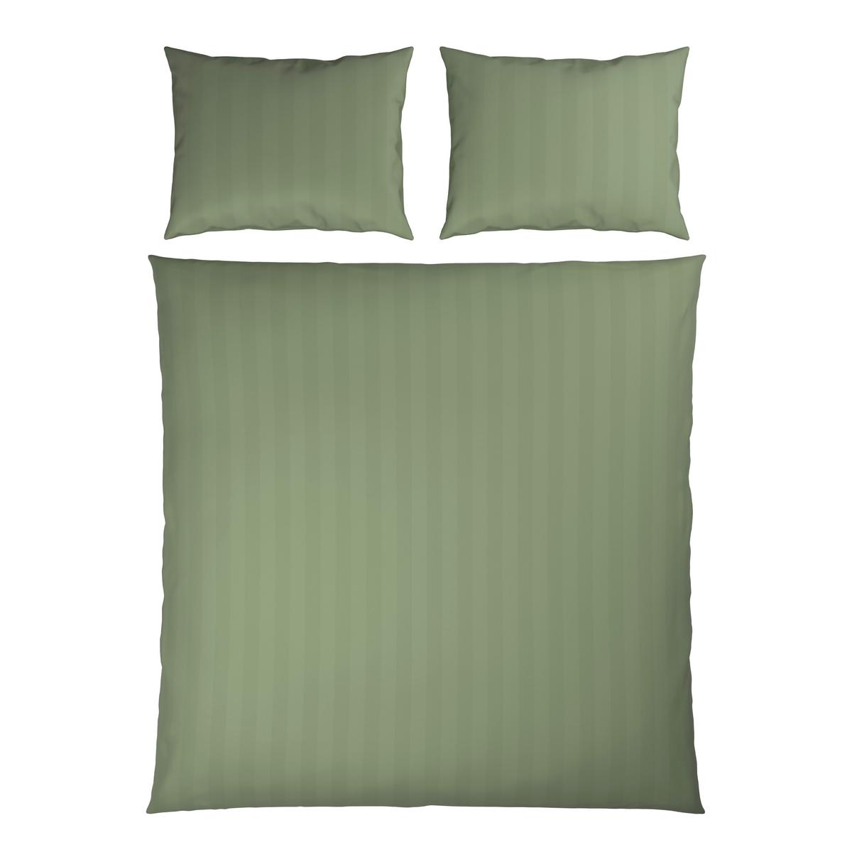 Posteljnina Xenia Streif Xxl, Zelena, 2x60/80, 200/200 - svetlo zelena, Moderno, tekstil (200/200cm) - Premium Living