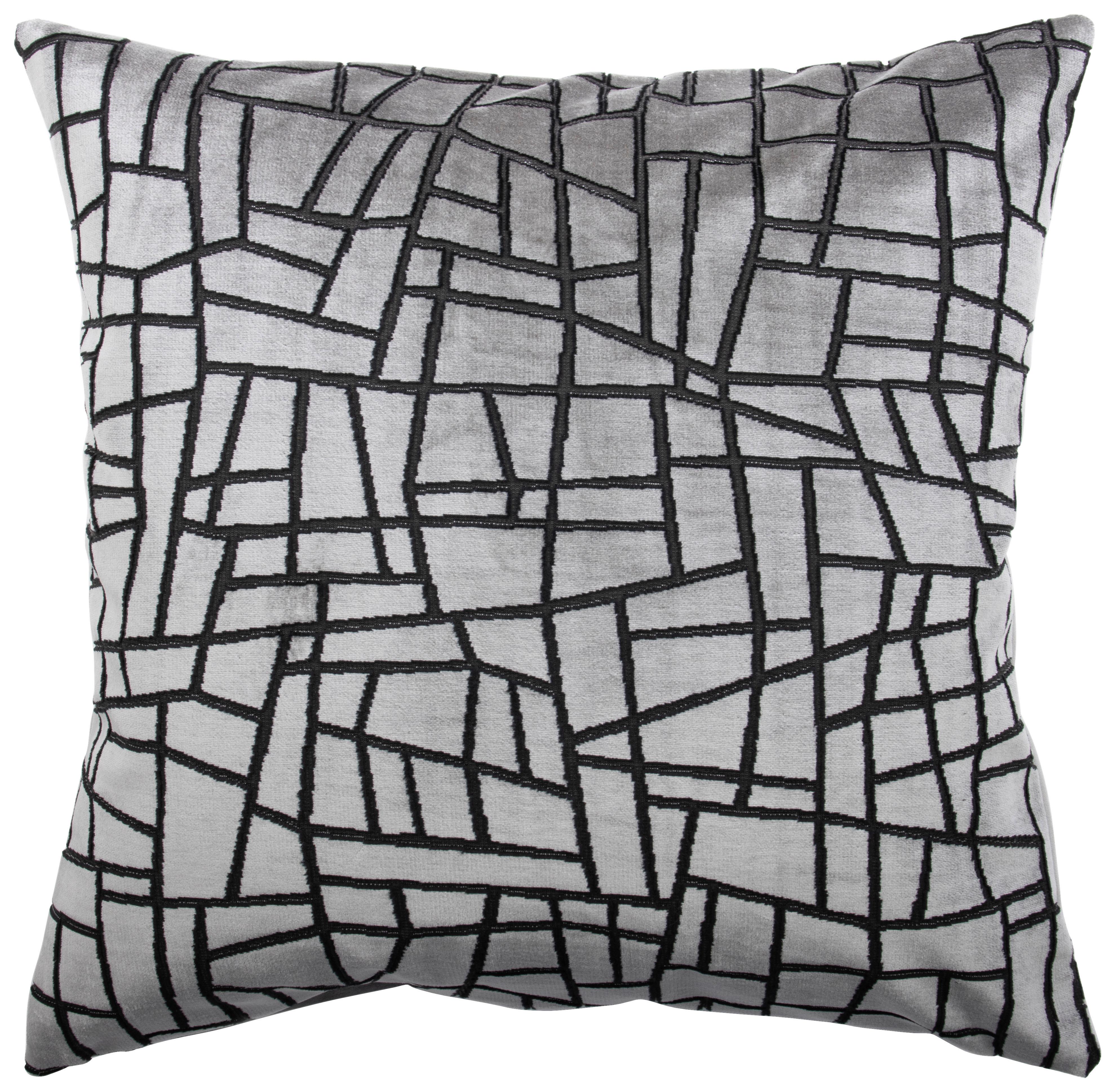 Kissenhülle Georg Grau ca. 40x40cm - Grau, Textil (40/40cm)