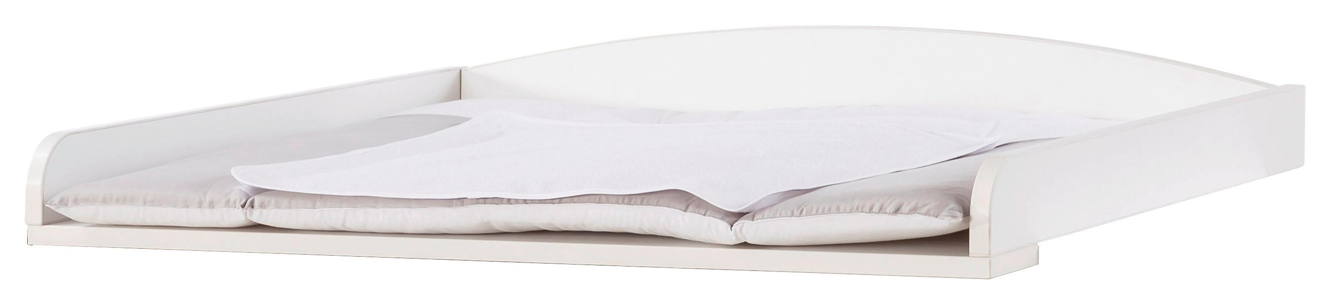 Pelenkázó Rátét Baby Cotton - fehér/szürke, Lifestyle, faalapú anyag/textil (82/13/74cm)