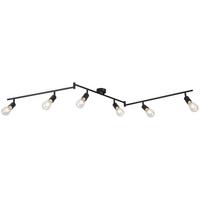 Strahler Molly in Schwarz max. 24 Watt - Schwarz, KONVENTIONELL, Metall (180/8,5/15,5cm) - Mömax