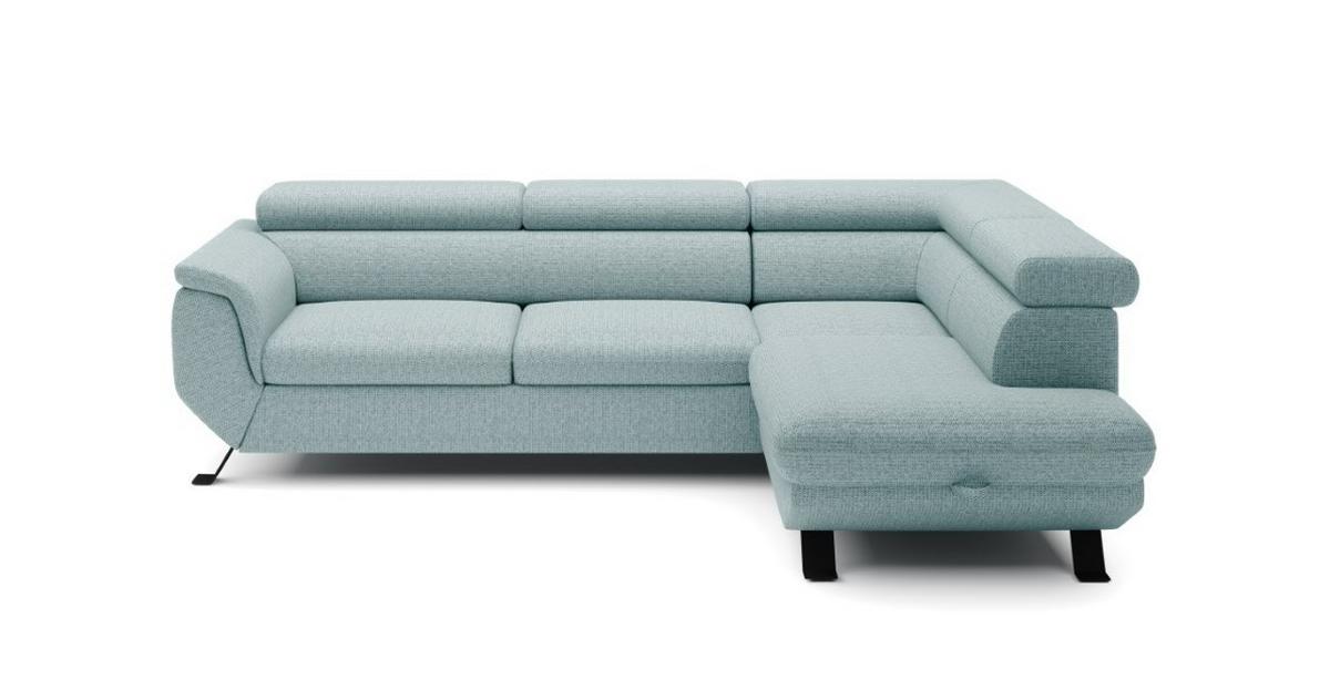 Coltar RAVEN - verde deschis, Modern, textil (257/198cm) - Mömax
