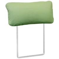 Fejtámla London - zöld, Modern, bőr