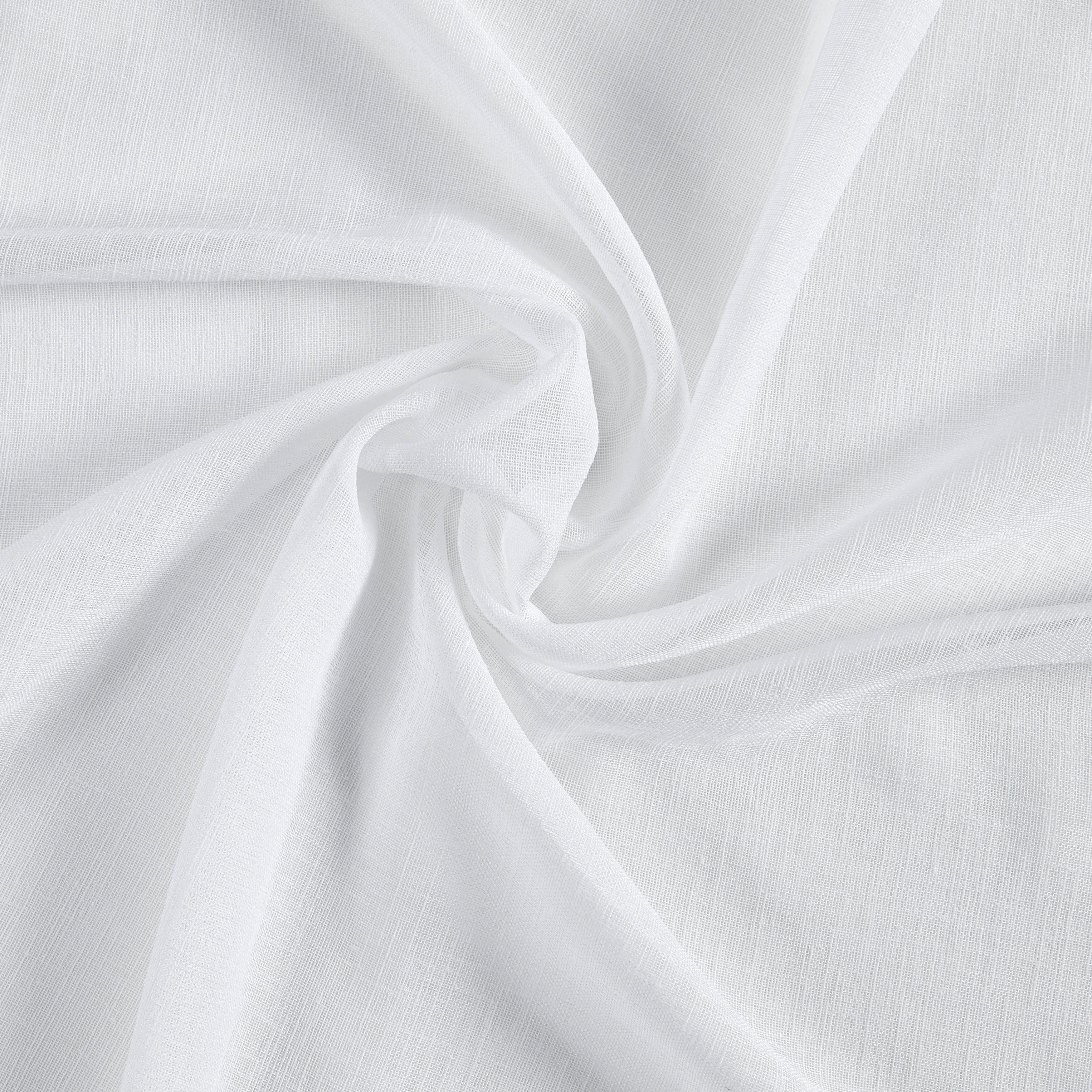 GARDINLÄNGD SIGRID -AKT- -EXT- - vit, Romantik / Lanthus, textil (140/245cm) - Premium Living