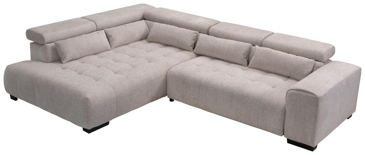 Kutna Garnitura Matera - prirodne boje/bež, Trend, drvni materijal/tekstil (226/311cm)