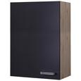 Küchenoberschrank Anthrazit/Eiche - Edelstahlfarben/Eichefarben, MODERN, Holzwerkstoff/Metall (60/89/32cm) Küchenoberschrank Anthrazit/Eiche - Edelstahlfarben/Eichefarben, MODERN, Holzwerkstoff/Metall (60/89/32cm)
