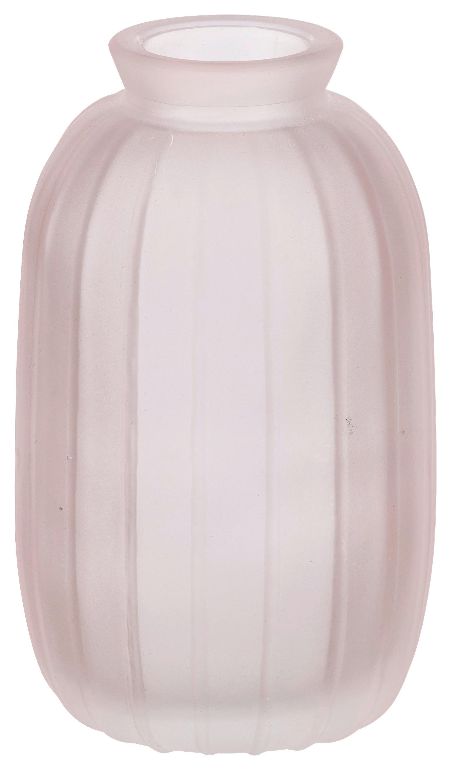 Váza Jil - rózsaszín, Konventionell, Üveg (7/12cm) - Modern Living