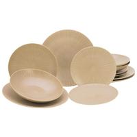 Kombinált Étkészlet 23920 - homokszínű, Basics, kerámia - Creatable
