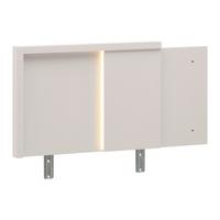 Nachtkästchenaufsatz Briona Champagnerfarben - Champagner, KONVENTIONELL, Holzwerkstoff - Premium Living