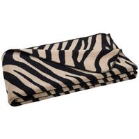 KOC DOMOWY ZEBRA - czarny/taupe, Trend, tkanina (150/200cm) - Dieter Knoll