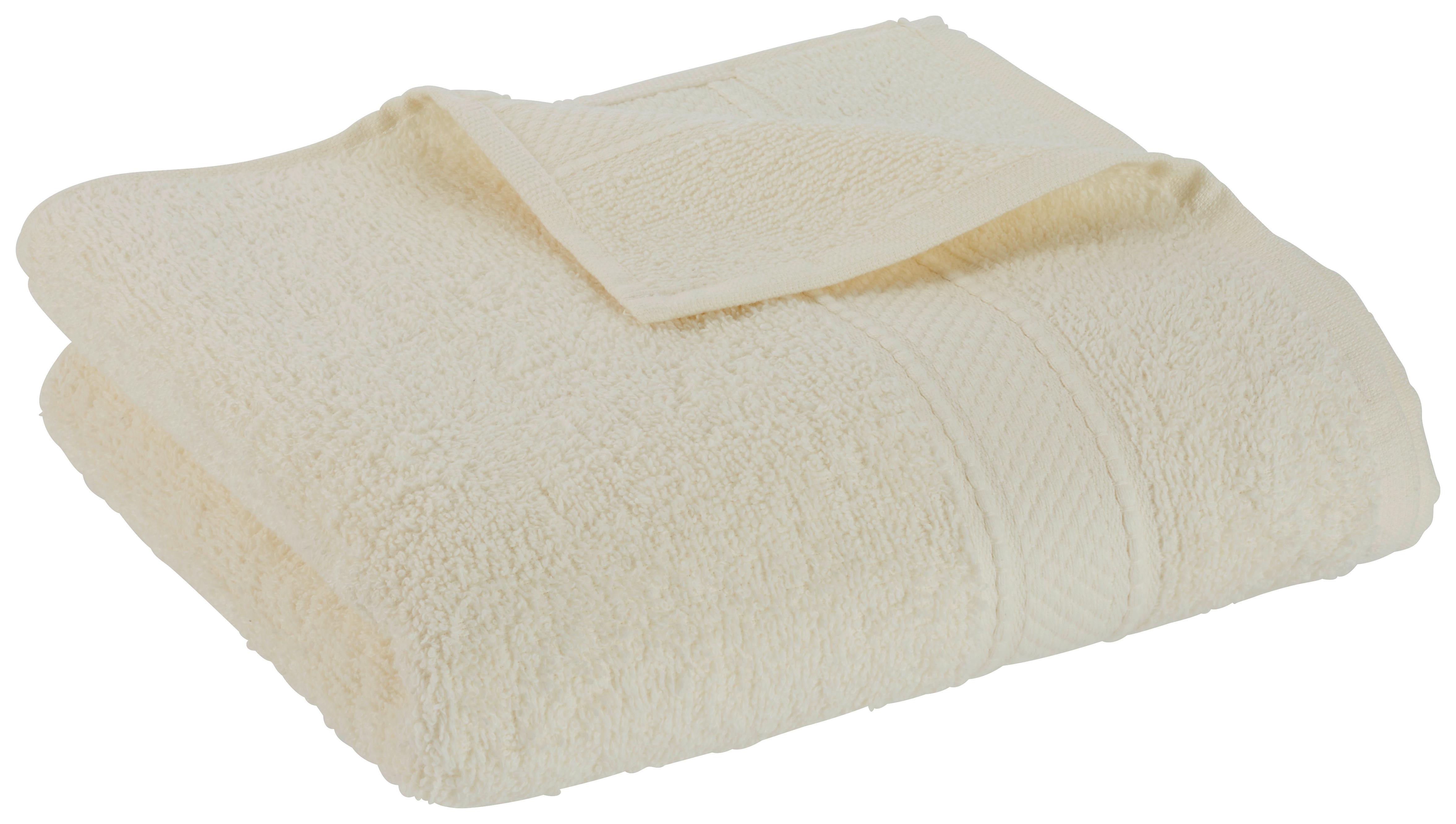 Handtuch Cindy in Offwhite ca. 50x100cm - Creme (50/100cm) - Modern Living
