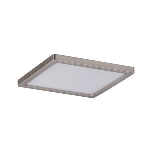 LED-Paneel Panel Areo dimmable in Nickelfarben max. 8 Watt - Nickelfarben, Basics, Kunststoff (12/12/1cm) - Paulmann