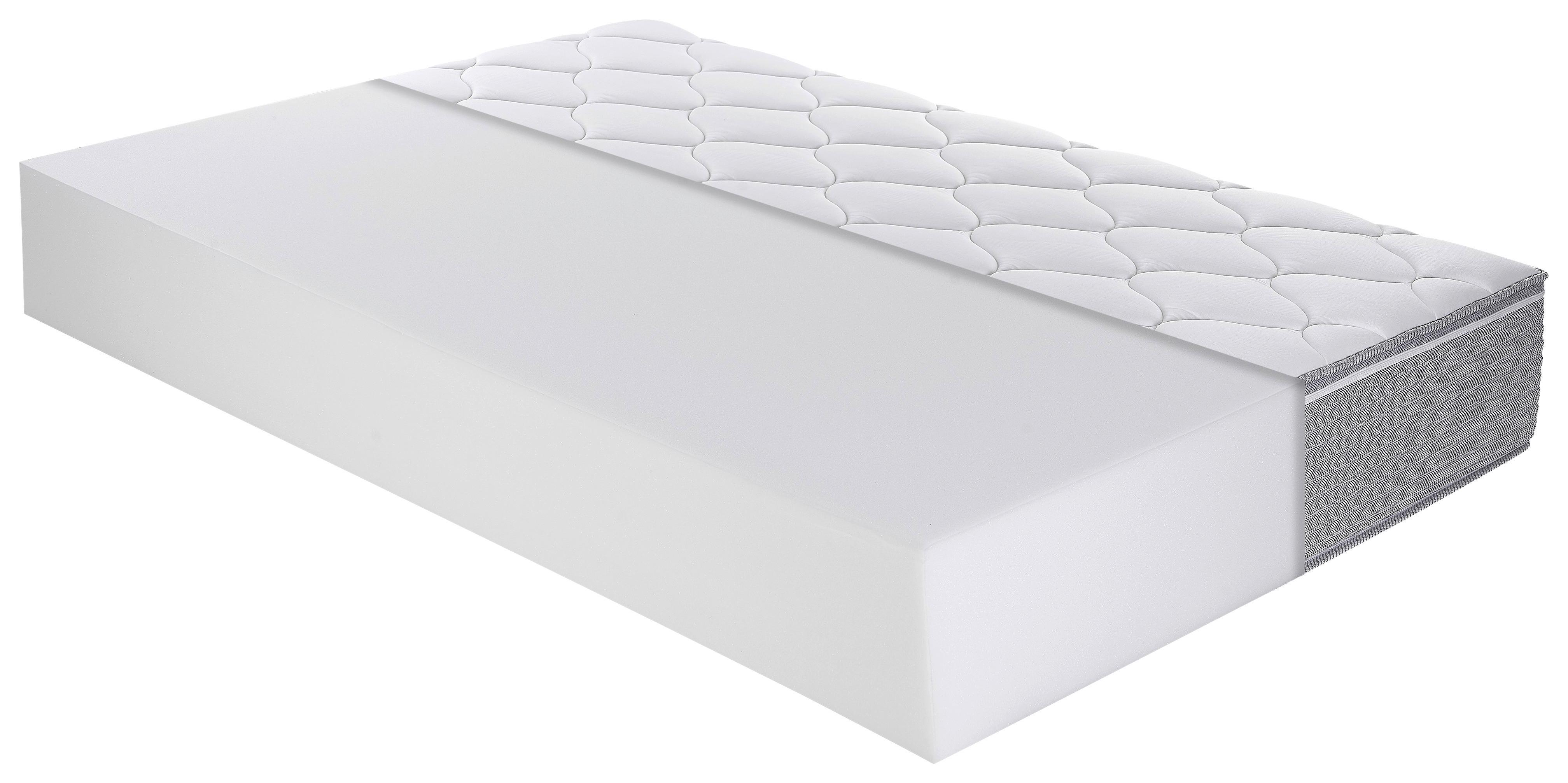 Viscomatratze Boxlike 30 Air H2/3 ca. 140x200cm - Weiß, Basics, Textil (140/200cm) - MID.YOU