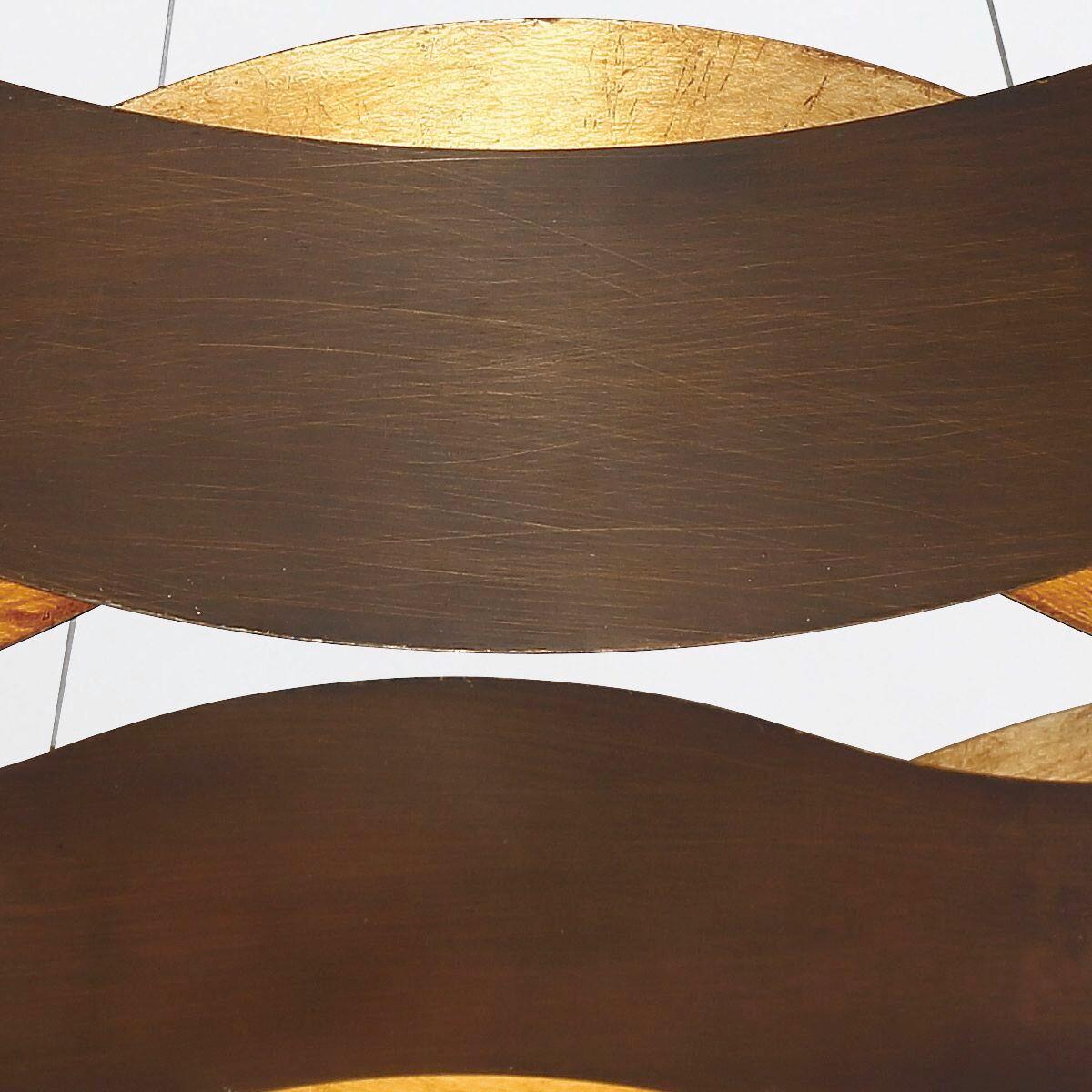 Csillár Qn-Vaughan-P-L-Brz-Gd - többszínű, Design, fém (85/45cm) - Elstead Lighting