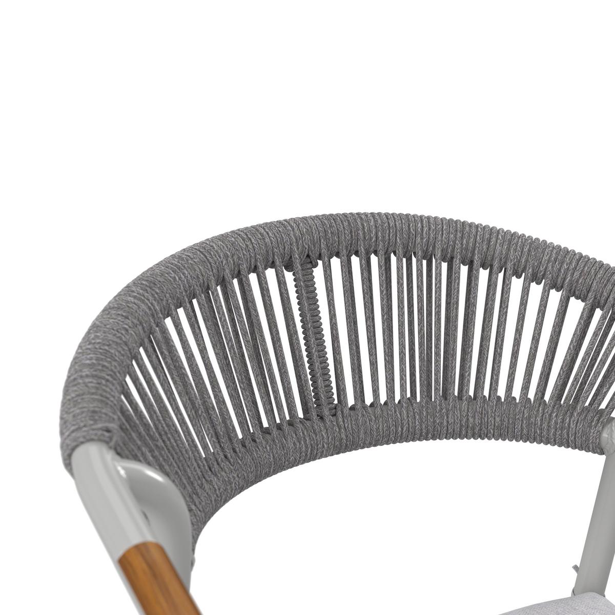 Set grădină Allonso - gri deschis/culoare natur, Modern, plastic/sticlă - Bessagi Garden