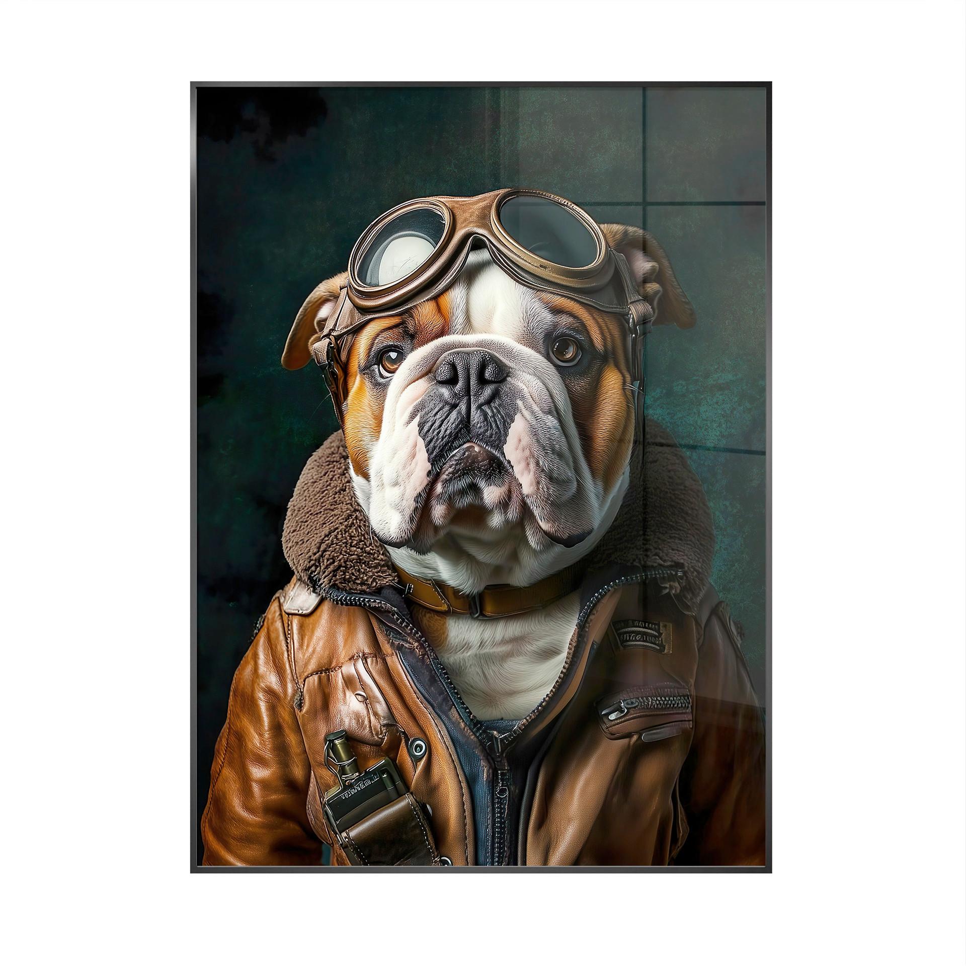 Glasbild Multicolor ca. 80x120cm - Multicolor, Basics, Glas/Holz (80/120cm)