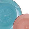 KOMPLETT SERVIS VERONA - pink/mintgrön, Klassisk, keramik - Mömax