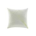 Zierkissen Spiro in Weiß, ca. 45x45cm - Limette/Weiß, MODERN, Textil (45/45cm) - MÖMAX modern living