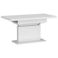 Stolić Cortado - bijela, Moderno, drvni materijal (110-150/58,7-74,8/70cm) - Modern Living