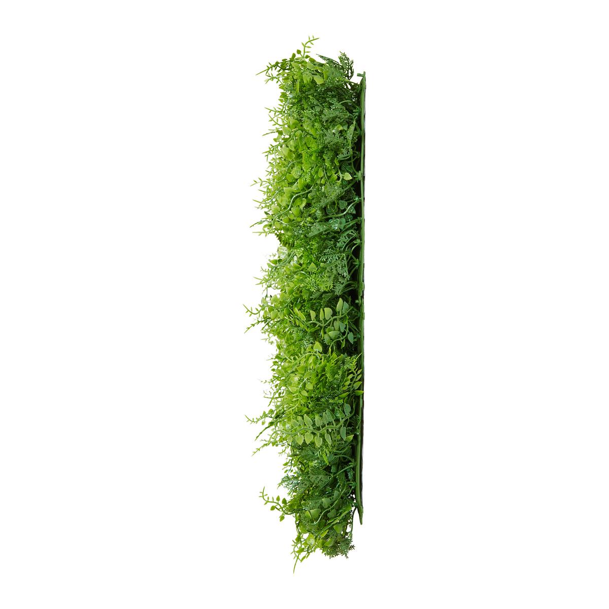 Kunstpflanze Farnmatte in Grün - Grün, LIFESTYLE, Kunststoff (50/50/7cm) - Modern Living