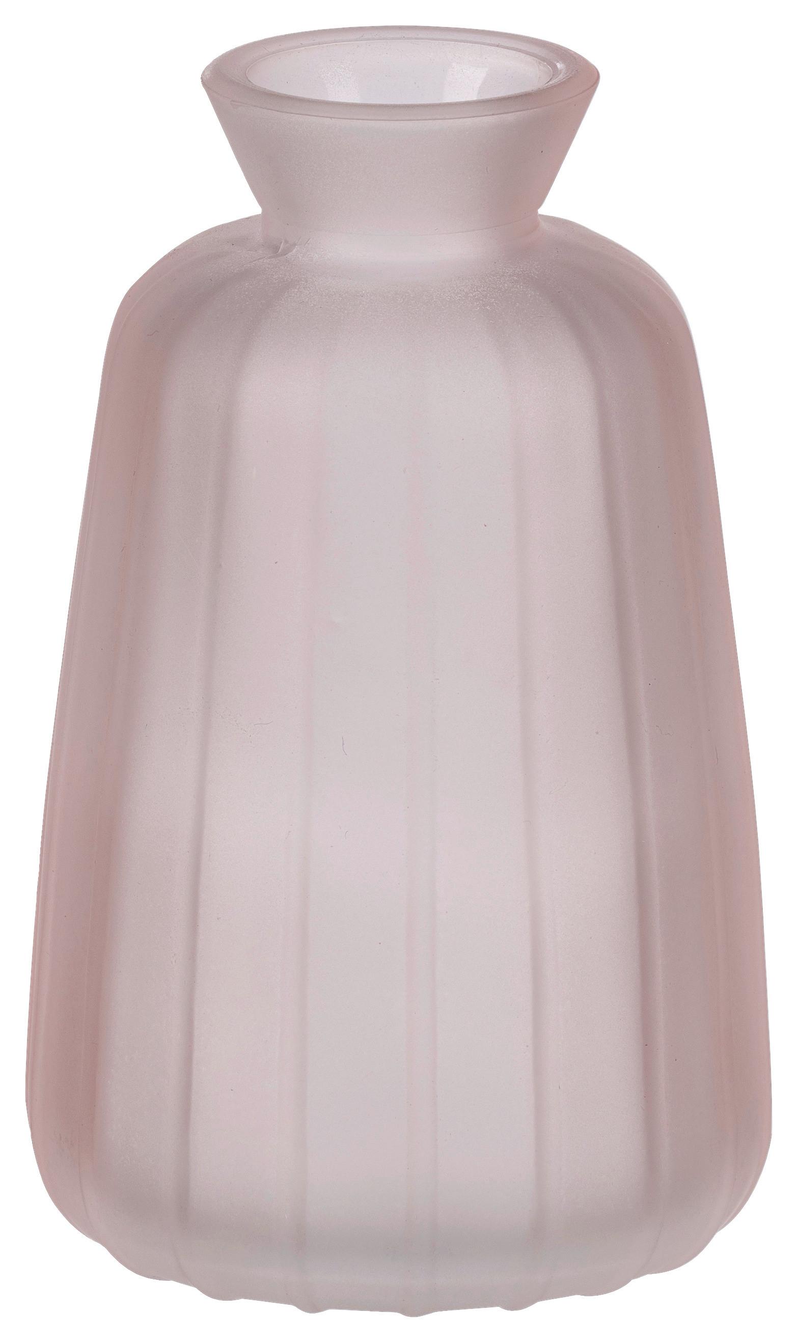 Váza Jil - rózsaszín, Konventionell, Üveg (7/11cm) - Modern Living