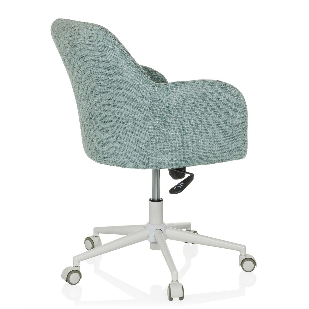 Vrtljivi Stol Solao Home, Metino Siva - metino siva/bela, Moderno, kovina/tekstil (58/78/60cm) - MID.YOU