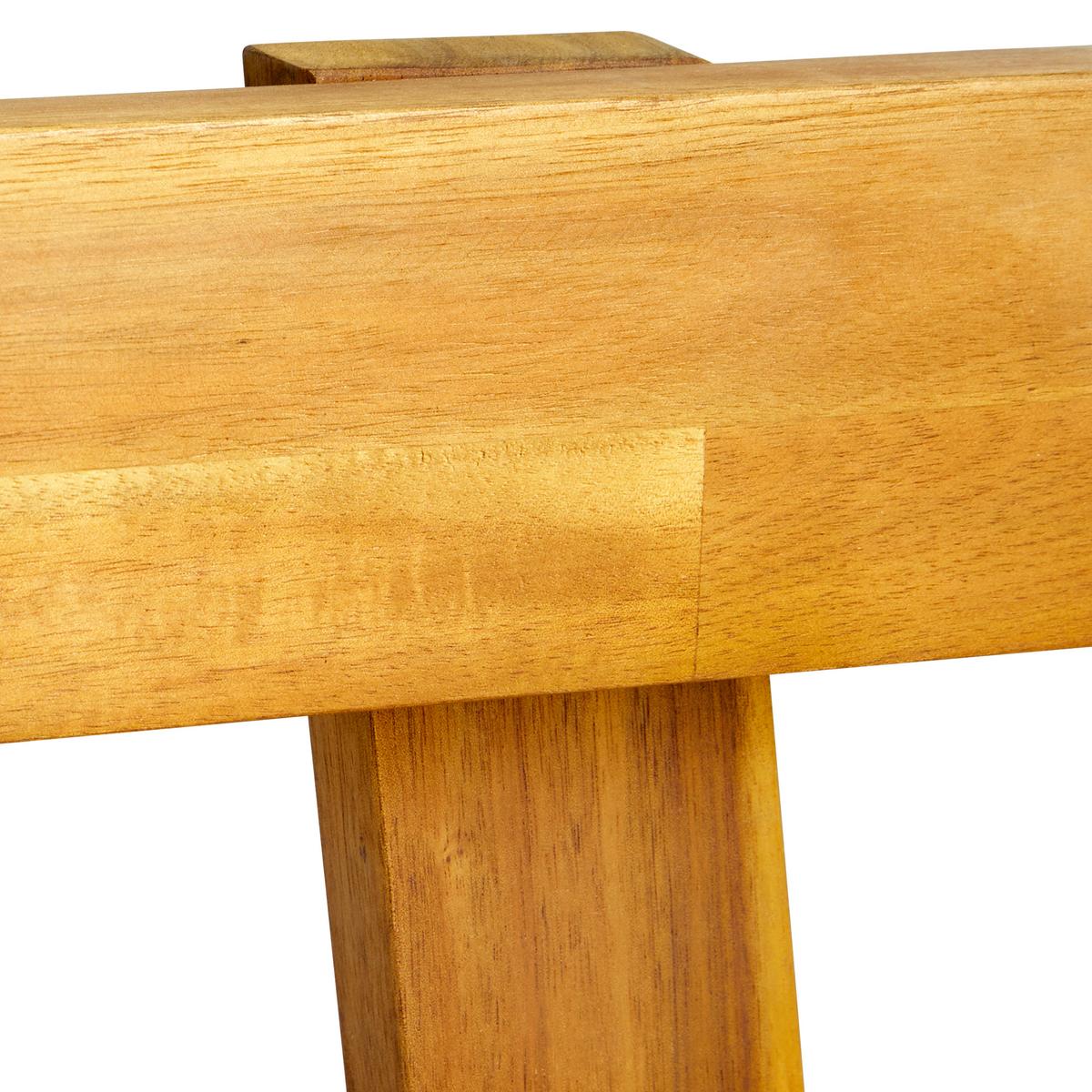 Vrtni Ležalnik Pia, Naravne Barve, Akacija - krem barve/naravne barve, Moderno, tekstil/les (143-190/68/75cm) - Bessagi Garden