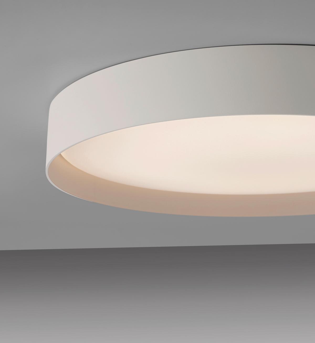LAMPA SUFITOWA LED 14595-39 TAVOLI - kolor piaskowy, Konventionell, tworzywo sztuczne/metal (49/49/7.3cm) - Schöner Wohnen