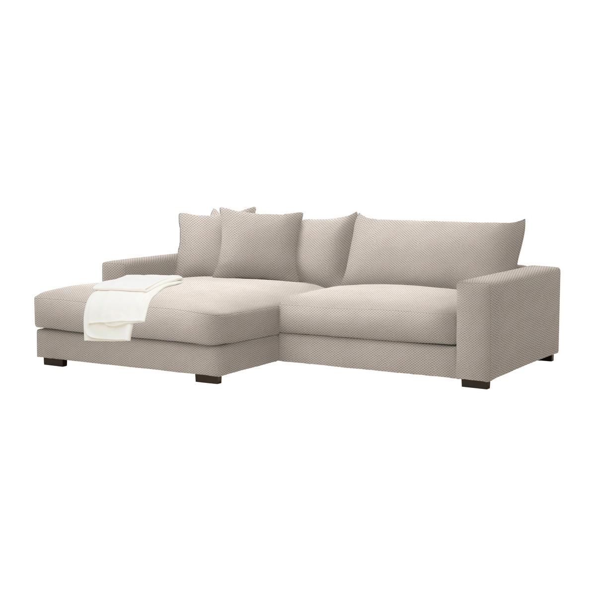 Ecksofa Pedro Creme - Creme, MODERN, Textil (180/83/265cm) - Mömax