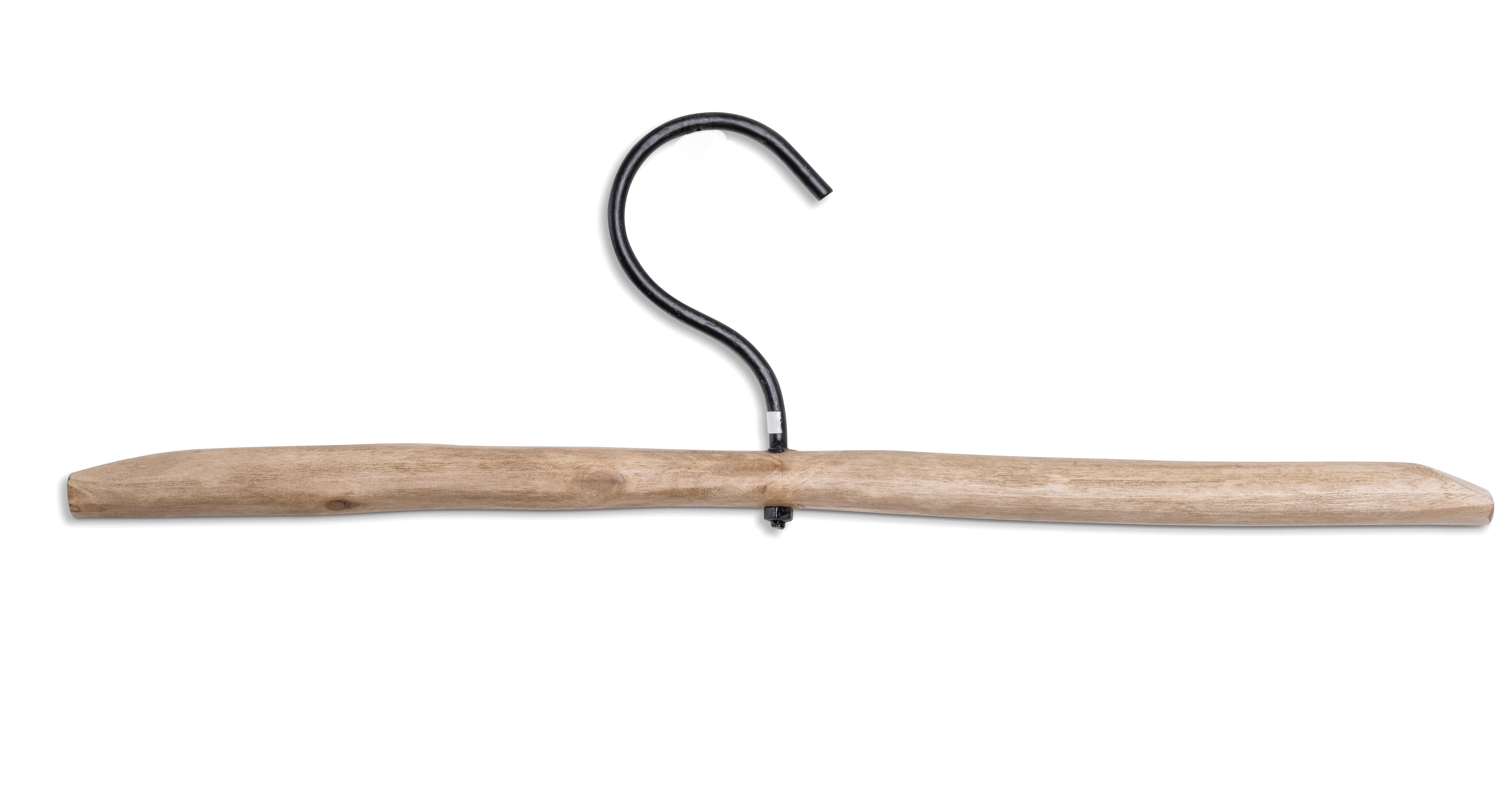 Kleiderbügel Samu 1 Eukalyptusholzfarben - Eukalyptusholzfarben, Modern, Holz (40/12cm) - Mömax