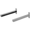 VÄGGHÅLLARE LENTINI II -SB- - aluminiumfärg, Modern, metall (2,2/8/25,5cm) - Mömax