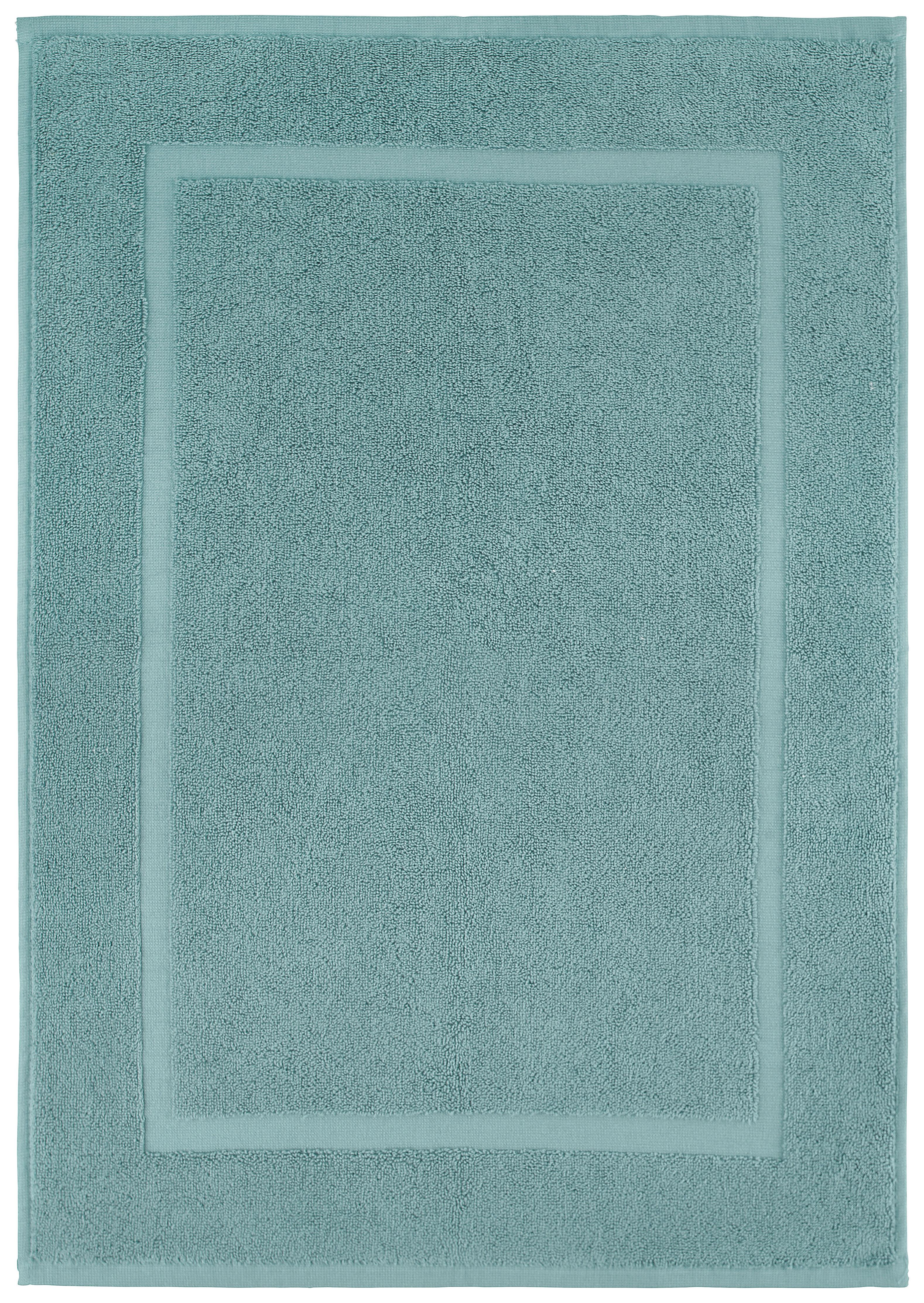 BADRUMSMATTA MELANIE - ljusblå, textil (50/70cm) - Modern Living