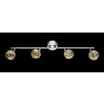 LED-Strahler 56804-4 max. 14 Watt - Klar, MODERN, Glas/Metall (80/10/19,5cm) LED-Strahler 56804-4 max. 14 Watt - Klar, MODERN, Glas/Metall (80/10/19,5cm)