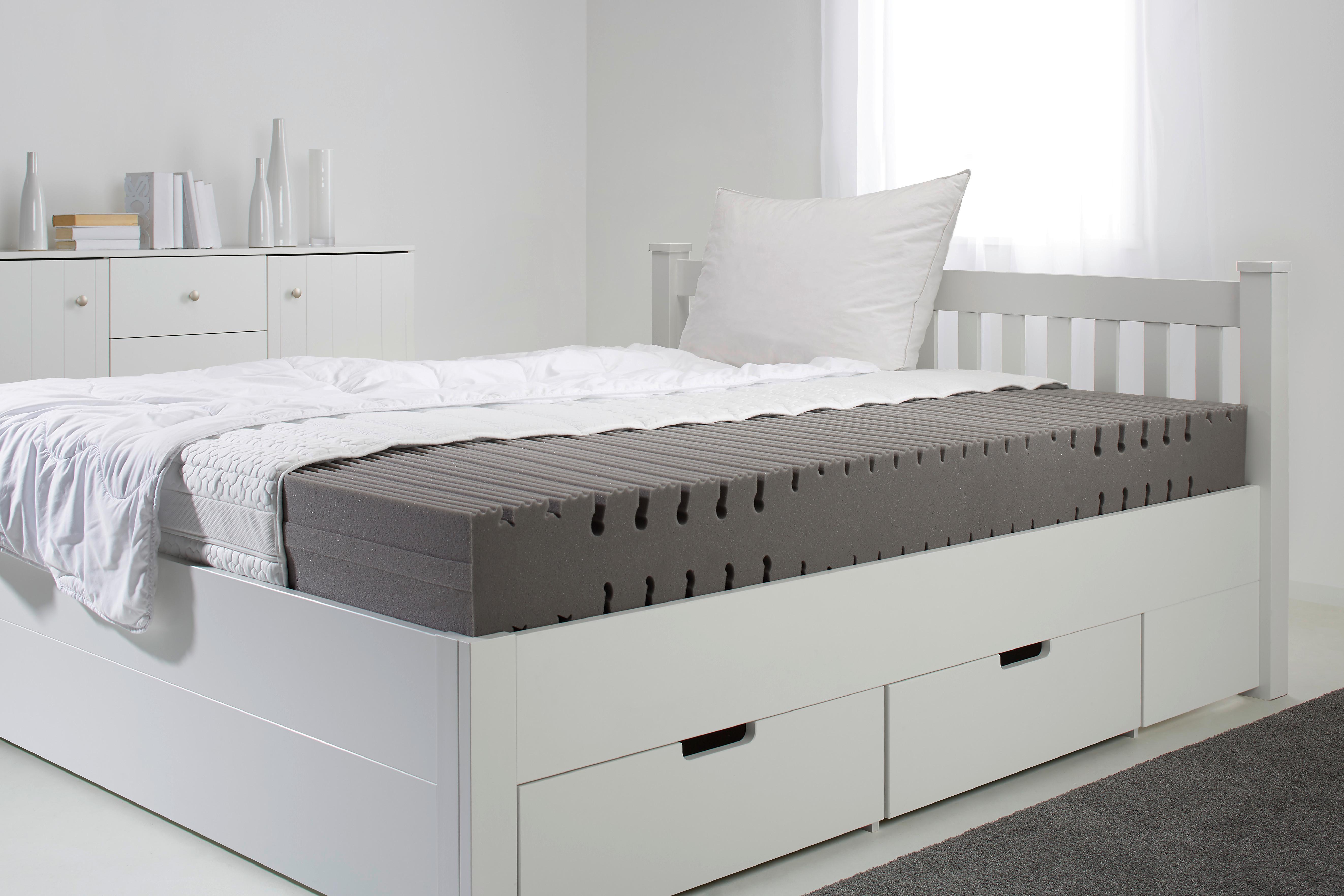 Vzmetnica Iz Hladne Pene Pro Body S Ca. 90 X 200 Cm - bela, tekstil (90/200cm) - Nadana
