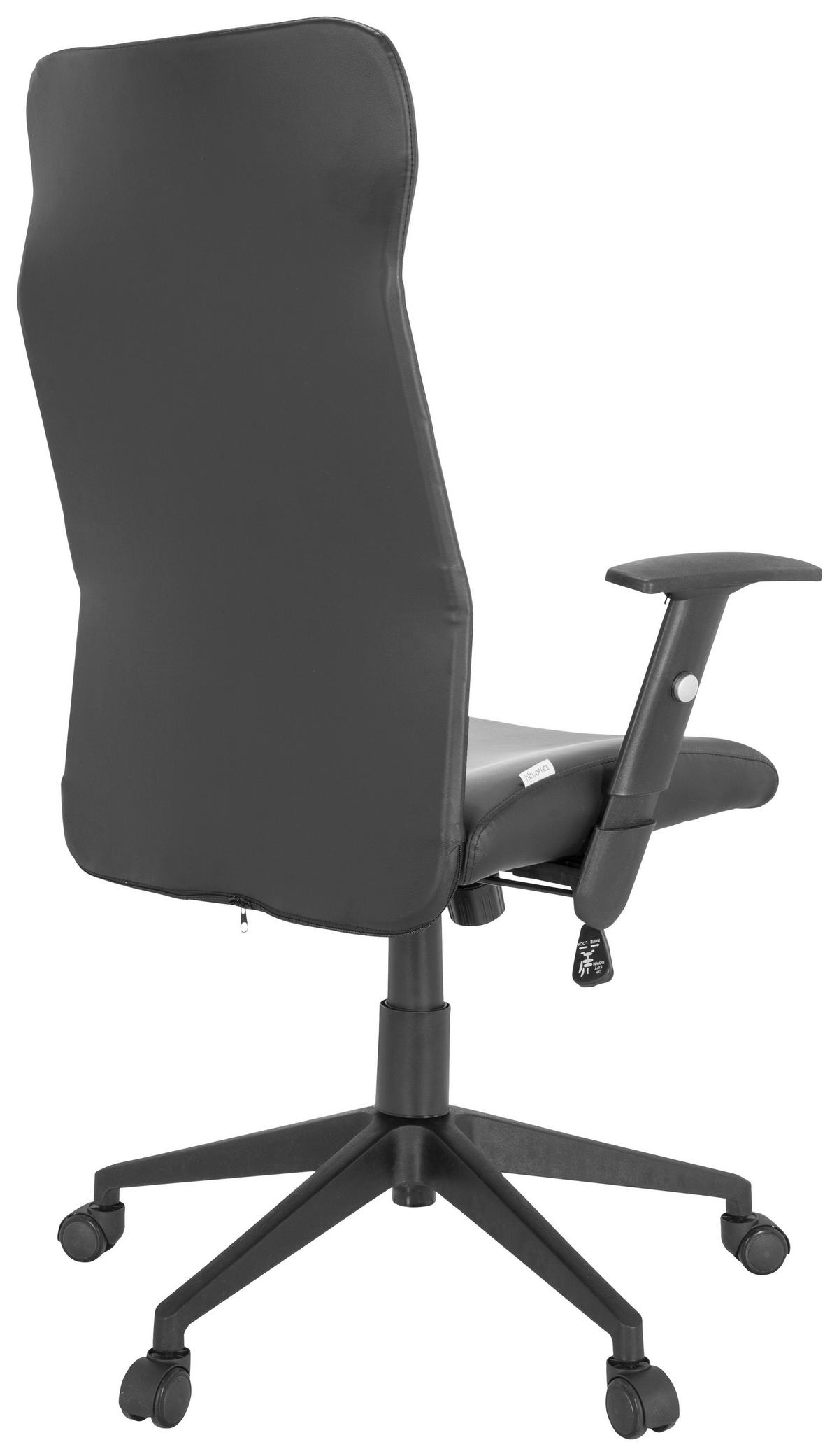 Pisarniški Stol Arton 30, Črna - črna, Moderno, umetna masa/tekstil (72/115/55cm) - MID.YOU