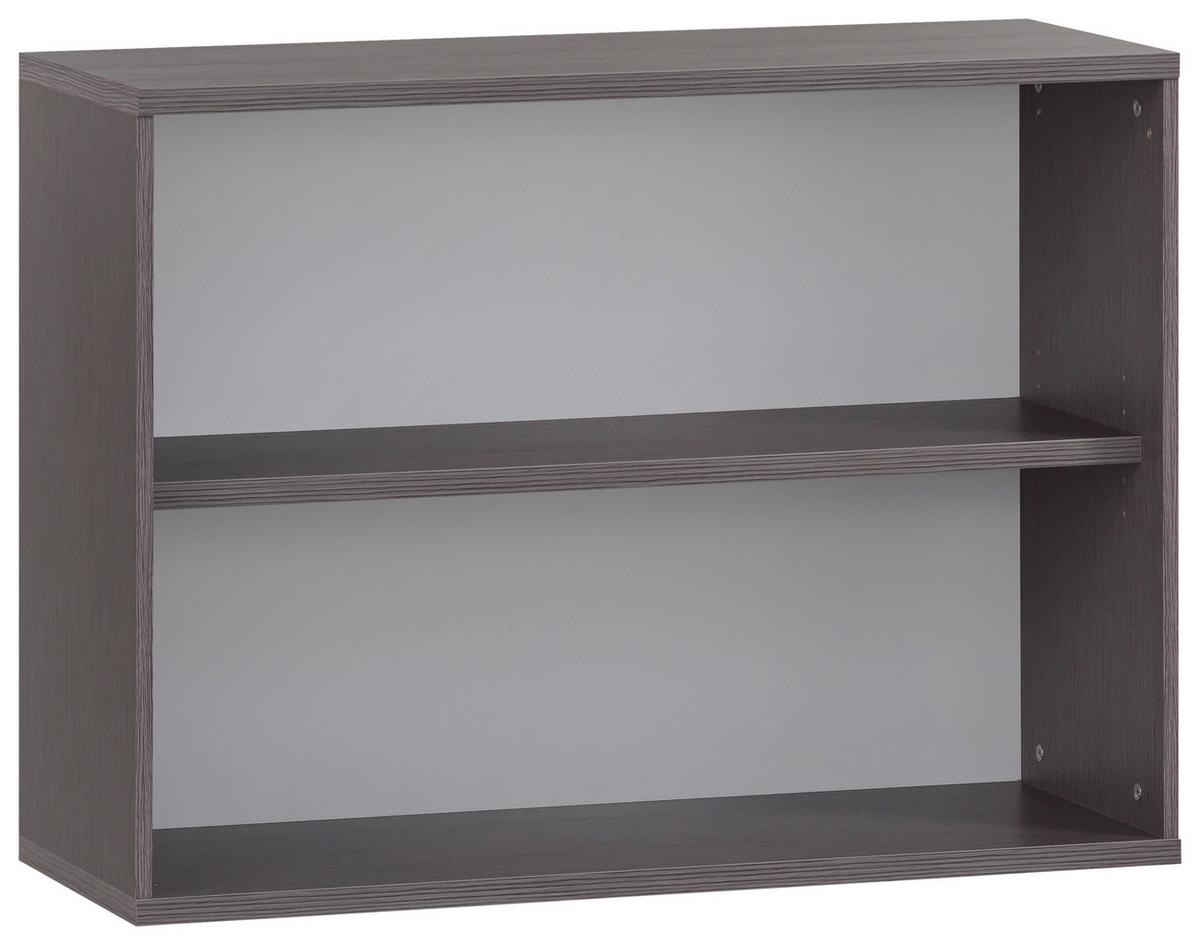 Schreibtischregal Serie 4000 Grau - Grau, MODERN, Holzwerkstoff (100/75,4/39,5cm) - MID.YOU
