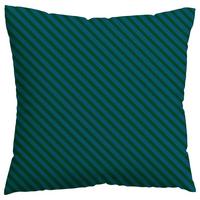 Kissenbezug Woven Satin Petrol/Dunkelgrün ca. 40x40cm - Dunkelgrün/Petrol, Basics, Textil (40/40cm) - Schlafgut