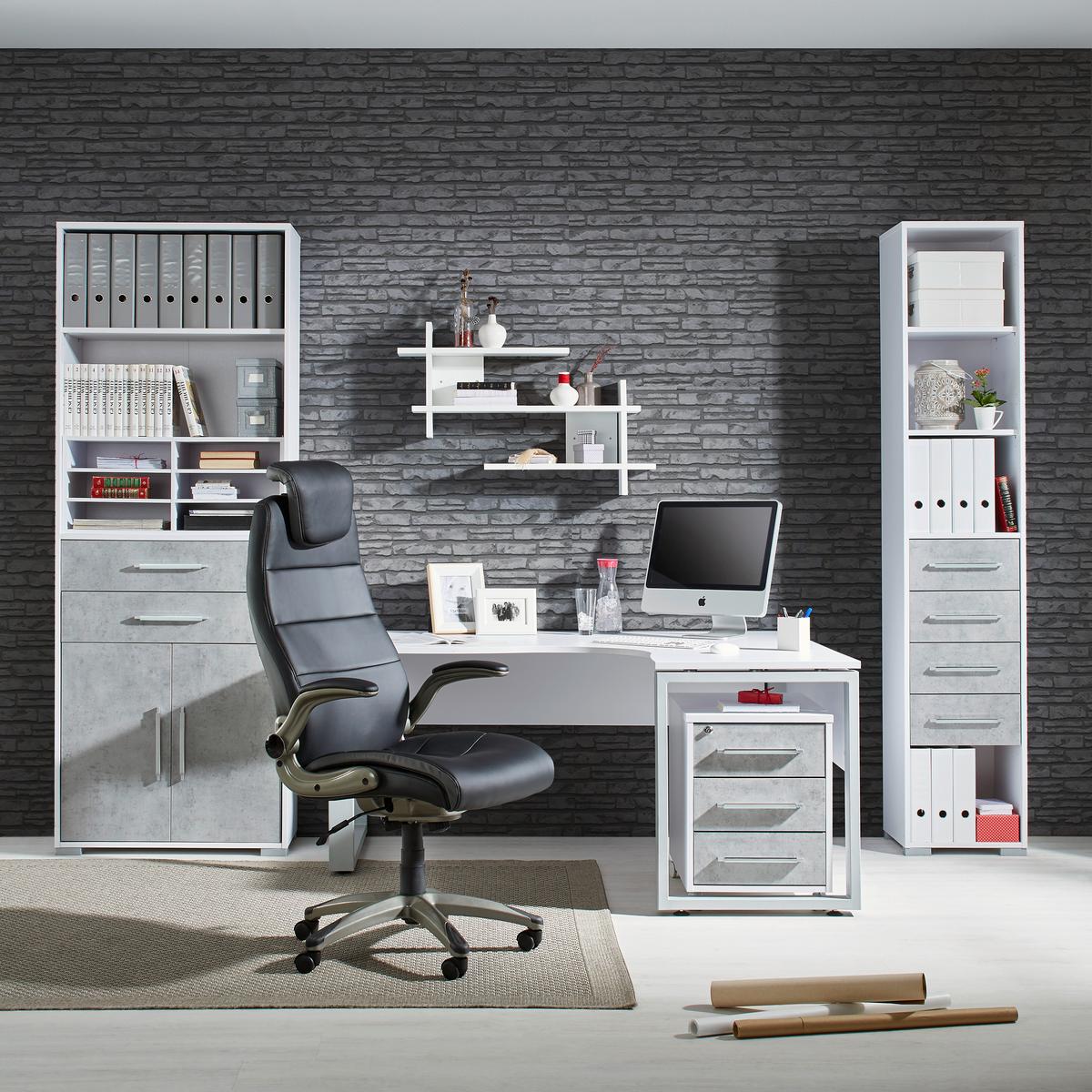 Türenset in Grau - Alufarben/Grau, Modern, Holzwerkstoff/Metall (75,6/102,3cm) - Mömax