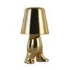 LED-DEKORATIONSLAMPA FESCH - guldfärgad, Modern, metall/plast (10/18cm) - Mömax
