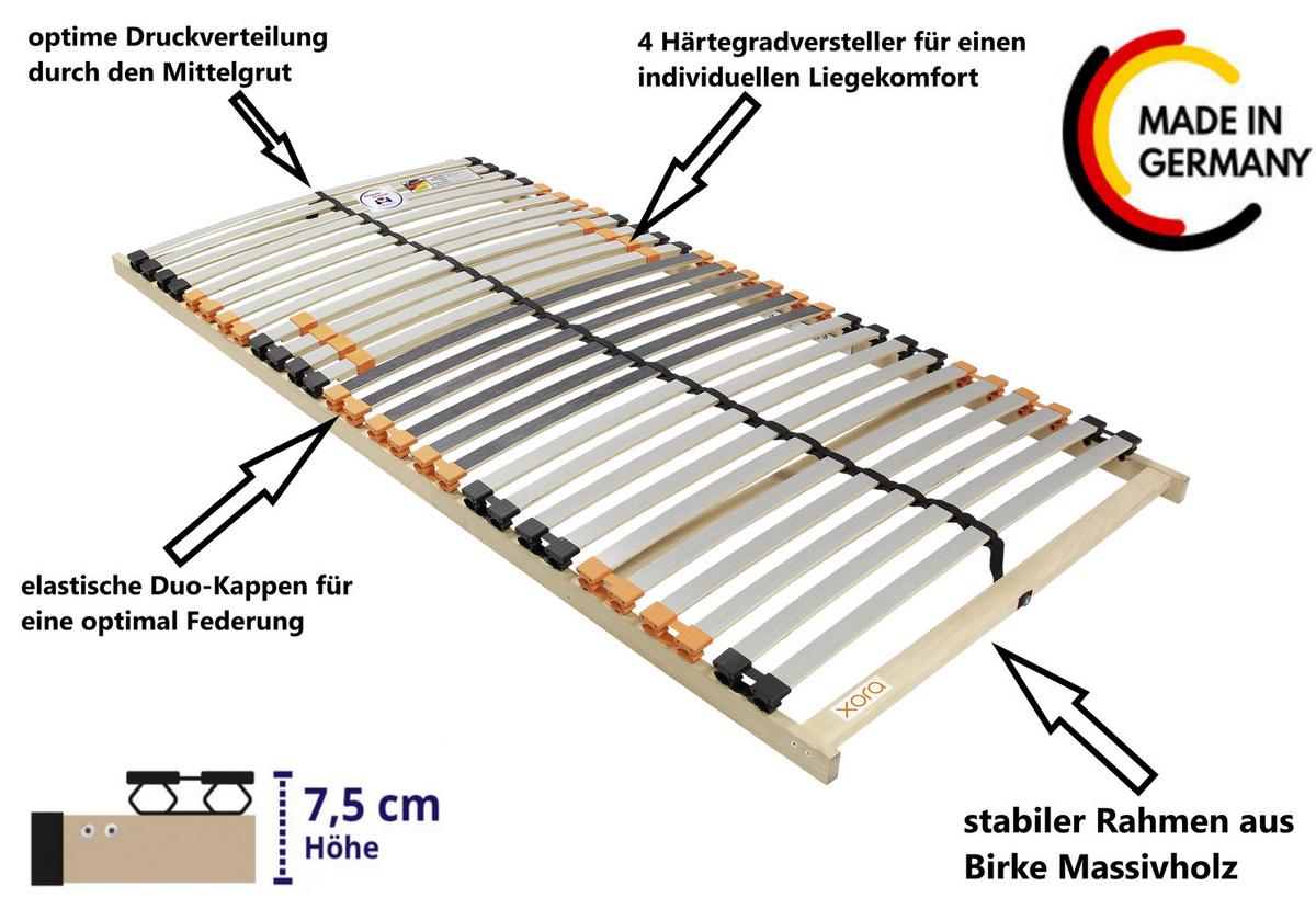 STELAŻ SMART FIX - kolor naturalny, Basics, drewno (90/200cm) - Xora