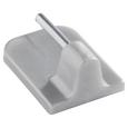 Öntapadós Kampó Kurt - ezüst színű, műanyag (1/2.3cm) - MÖMAX modern living