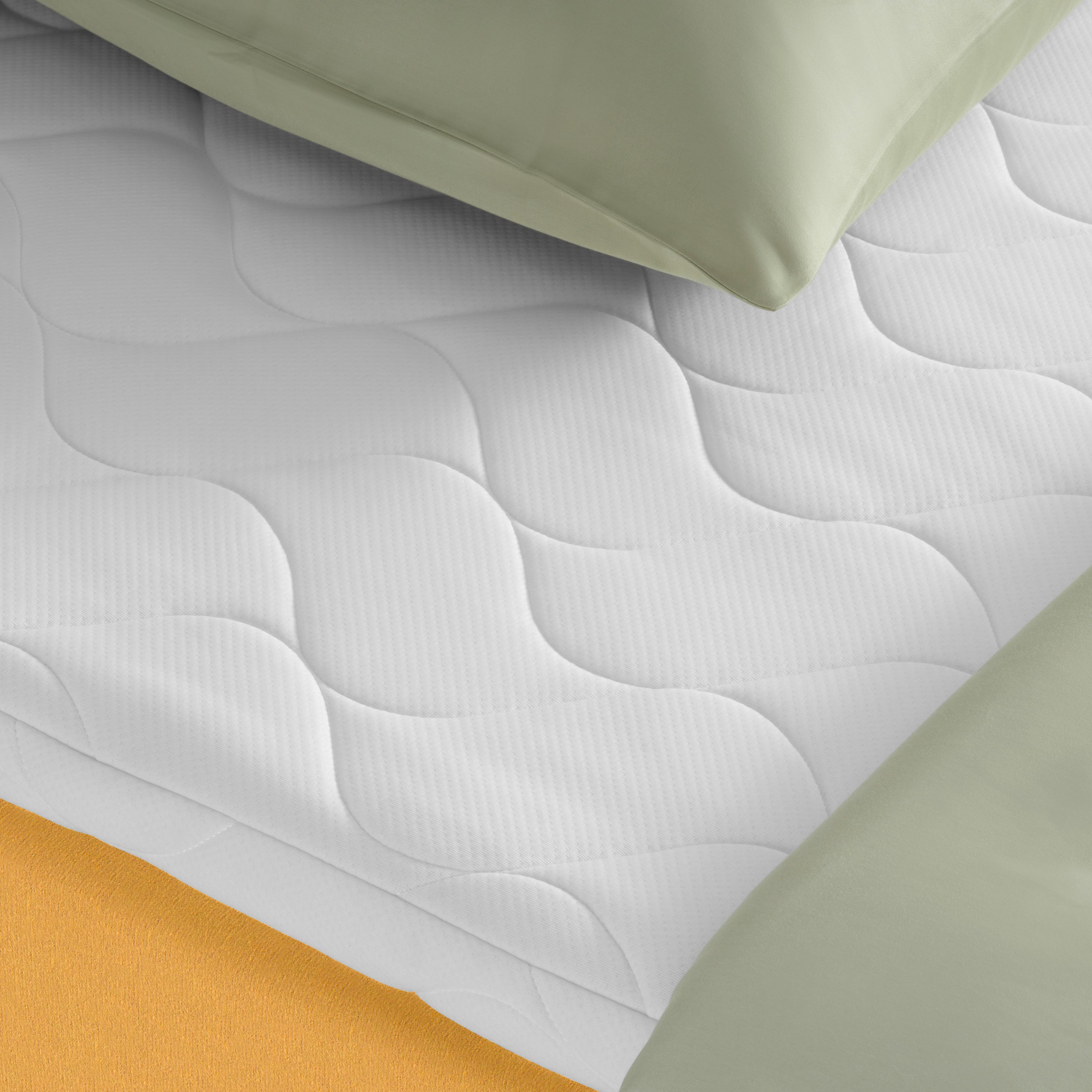 PAT BOXSPRING SEVILLA - galben muștar, Konventionell, lemn/textil (160/200cm) - Premium Living