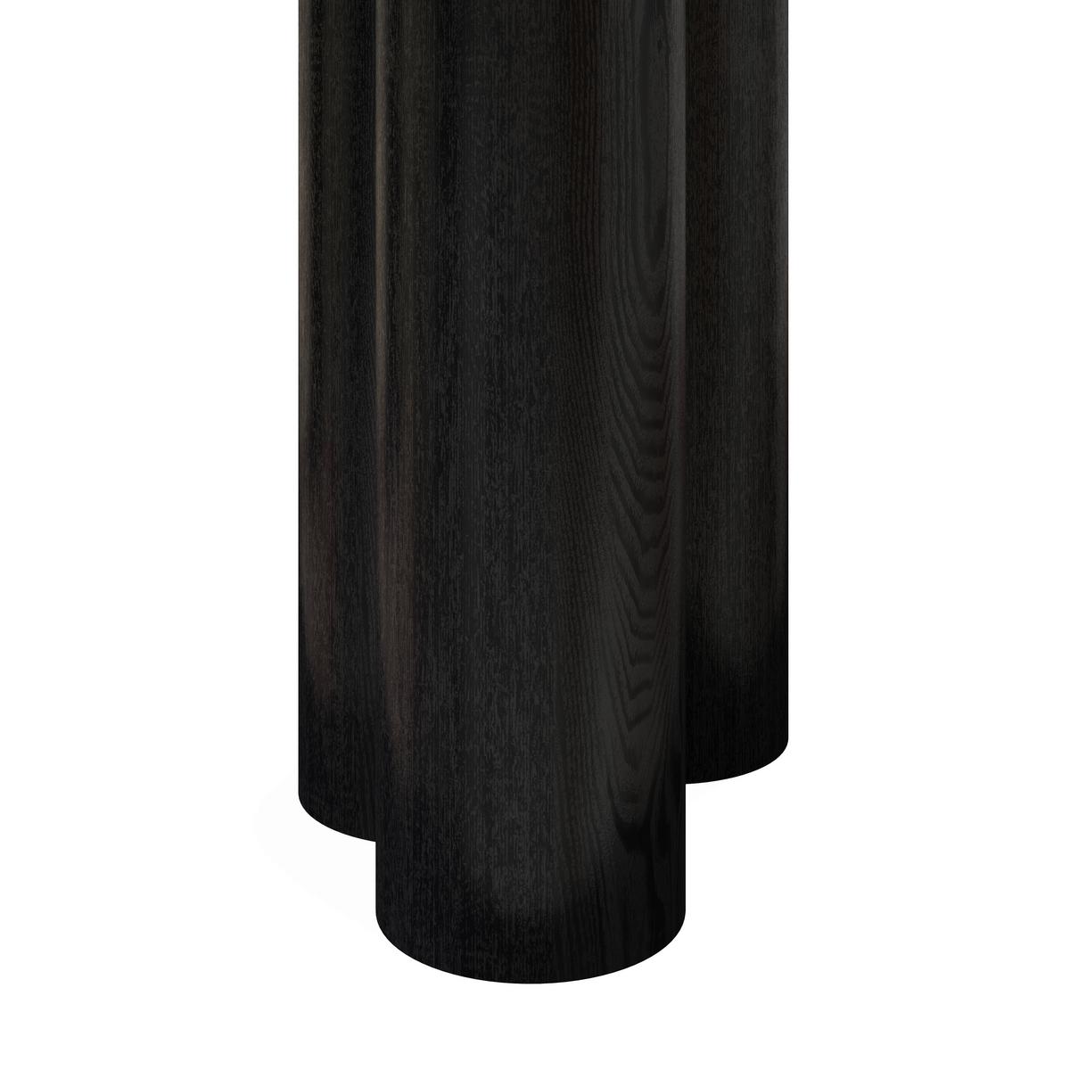 Esstisch Kiano Holz/Keramik Schwarz ca. 220x105 cm - Schwarz, MODERN, Holz/Keramik (220/76/105cm) - Bessagi Home