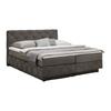 PAT BOXSPRING CORDOBA - maro închis, Konventionell, plastic/lemn (180/200cm) - Premium Living