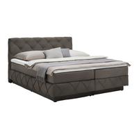 PAT BOXSPRING CORDOBA - maro închis, Konventionell, plastic/lemn (180/200cm) - Premium Living