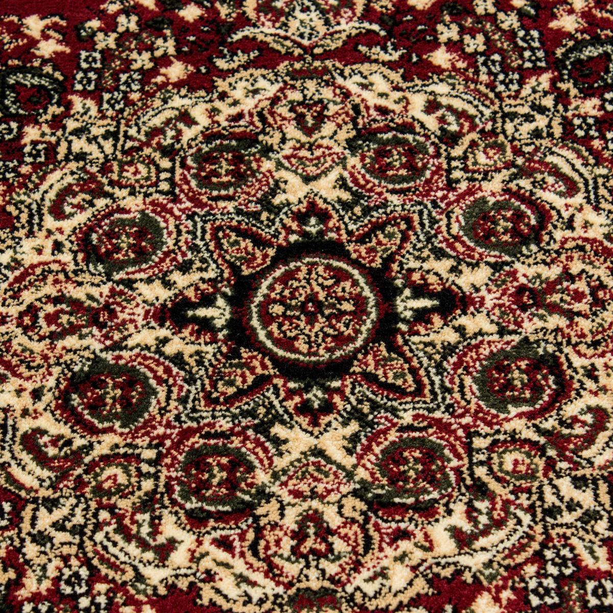 Tkana Preproga Marrakesh, Rdeča, 120x170cm - rdeča/večbarvno, Konvencionalno, tekstil (120/170cm)