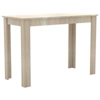 Jedilna Miza Esal, Hrast - bela/hrast sonoma, Moderno, leseni material (110/76/50cm) - MID.YOU