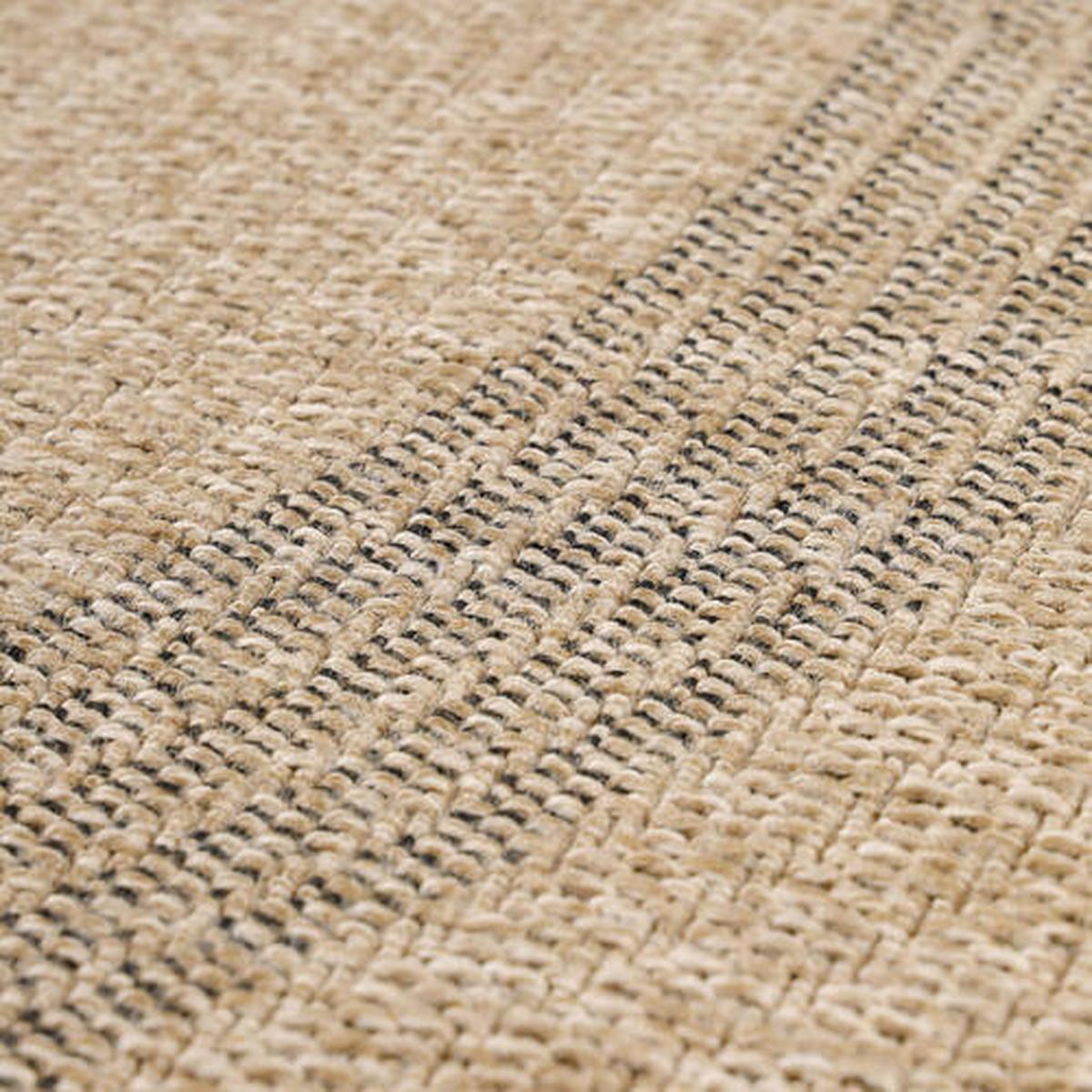 Tepih Za Unutar./vanj. Uporabu Comilla 200cm - bež/crna, Basics, tekstil (200/200cm) - Novel