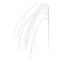 Crenguță decorativă cca. 115 cm Steam Gold - Modern, plastic (115cm)