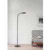 LED-GOLVLAMPA TOPO - svart, Modern, metall/plast (23/152cm) - Mömax