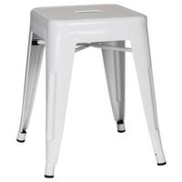 Tabure Vantaggio, Sijaj Bela - bela, Basics, kovina (39/46/39cm) - MID.YOU